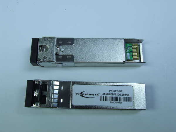 Naar omschrijving van PN-SPP-SR - SFP+ Module 8-10Gbps 10 Gig.Ethernet/8,5 Mbps FibreChannel 850nm LC Conn. 300m DD